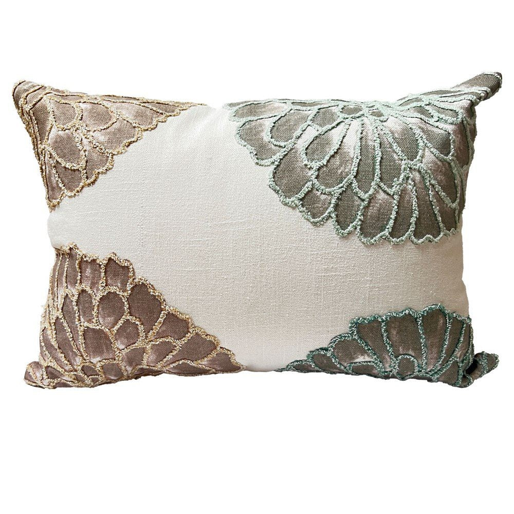 Cushion - WILLA ABSTRACT FLORAL CUSHION 35X50CM