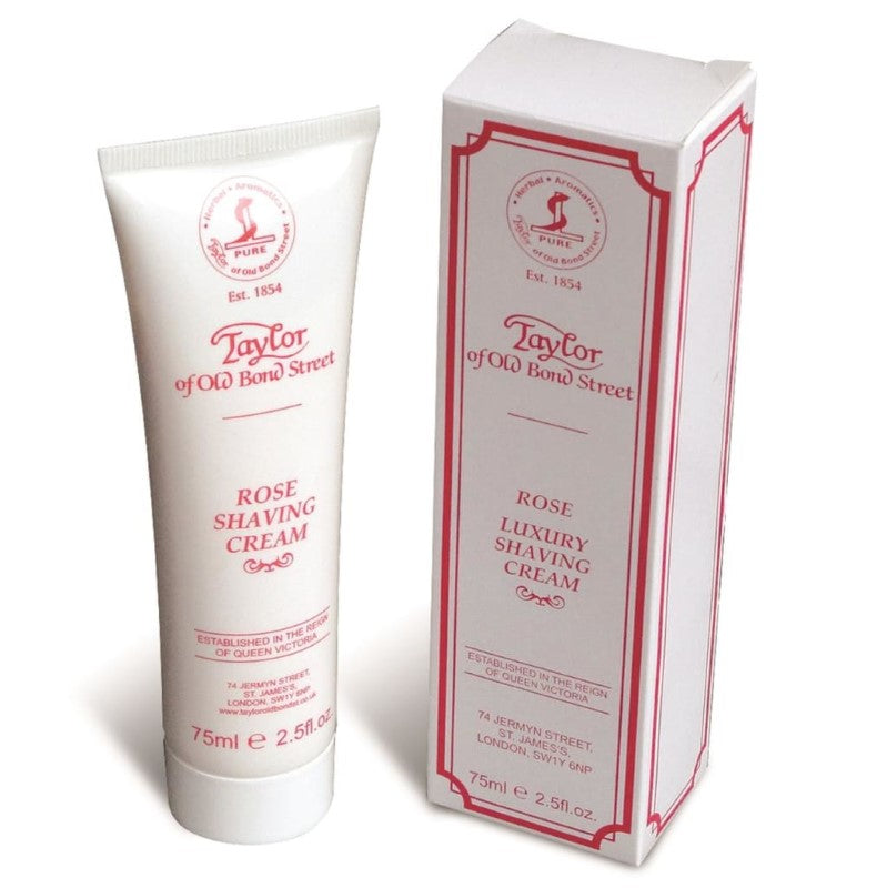 ROSE SHAVING CREAM 75ML TUBE