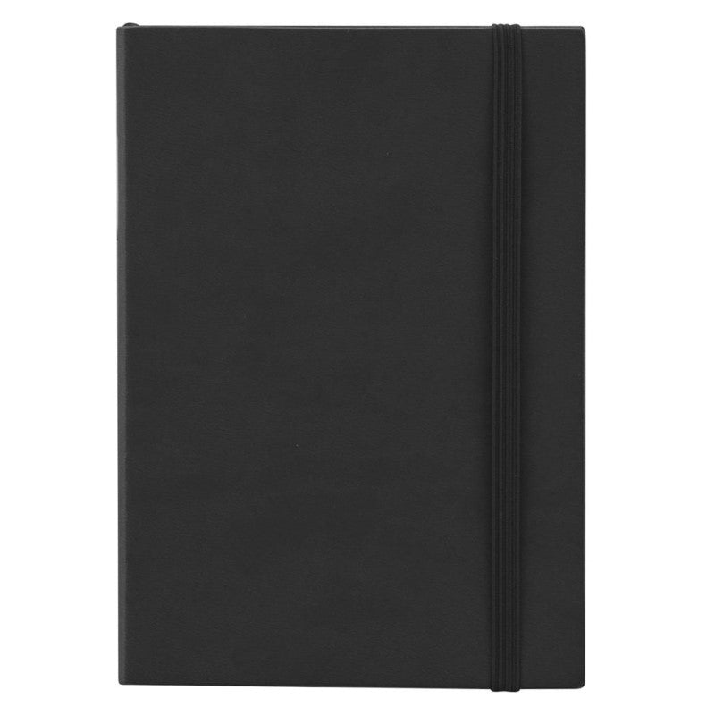 SCRIPTO A6 FLEXI JOURNAL BLACK/PLAIN PAPER
