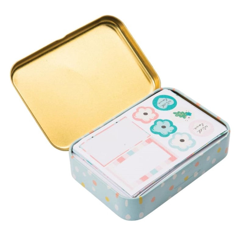 BUSY B TIN OF LABELS