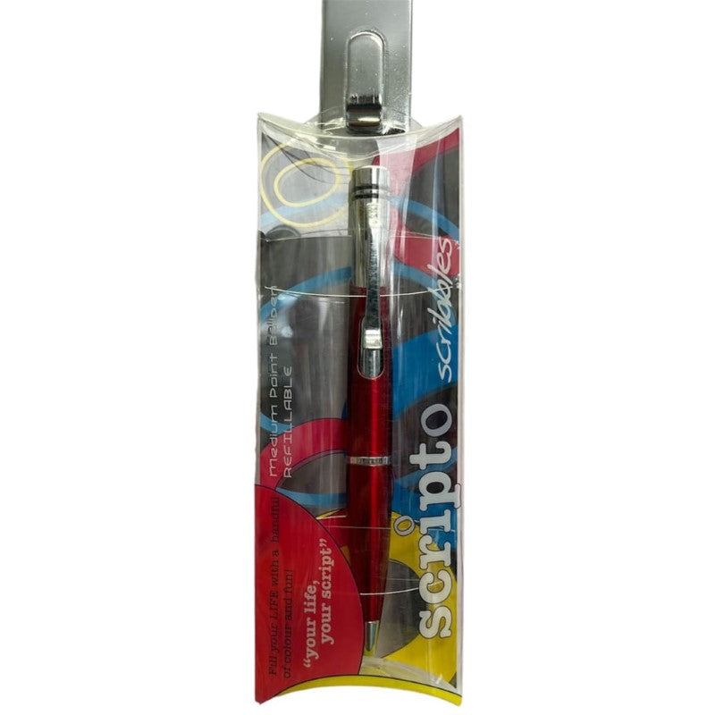 SCRIPTO CLOONEY PEN RED