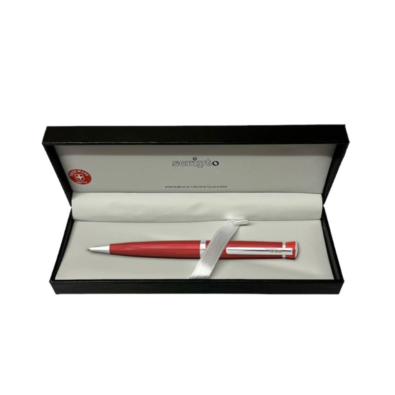 SCRIPTO SOVEREIGN BALLPOINT RED