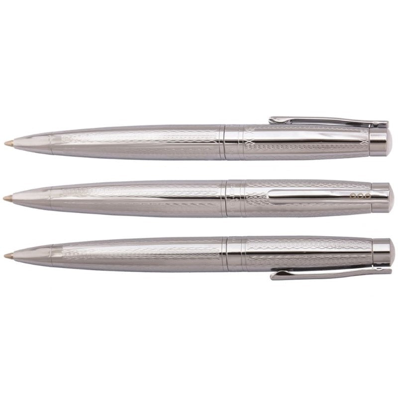 SCRIPTO TRIBUTE BALLPOINT CHROME ETCHED