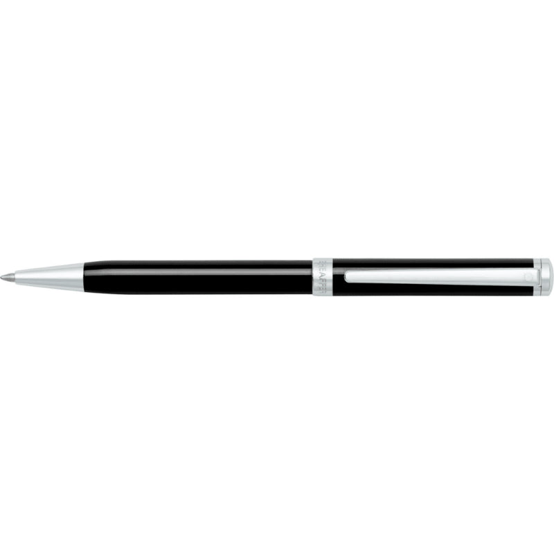 SHEAFFER INTENSITY ONYX / CHROME PLATE BALLLPOINT PEN