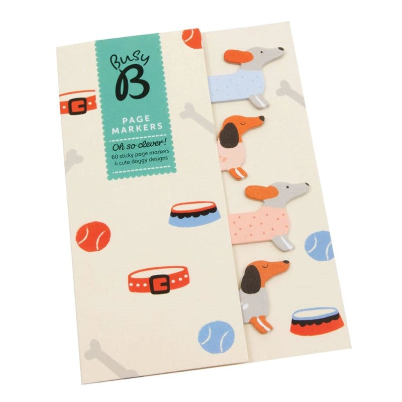 BUSY B DOGGY PAGE MARKERS