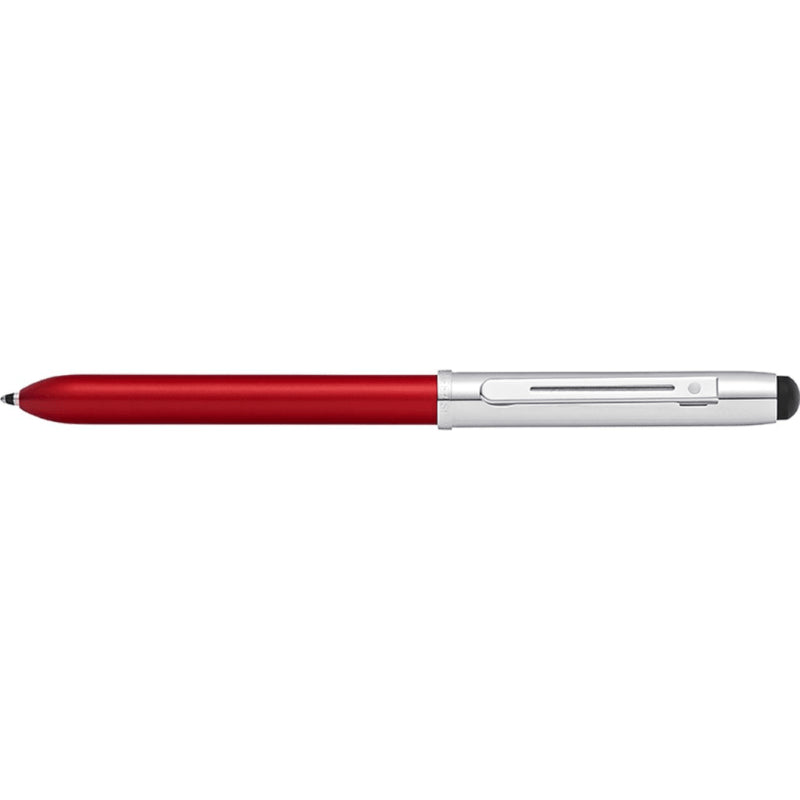 SHEAFFER QUATTRO METALLIC RED/CHROME MEDIUM FOUNTAIN PEN