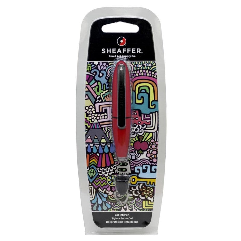SHEAFFER ION RED ROLLERBALL PEN HANG SELL