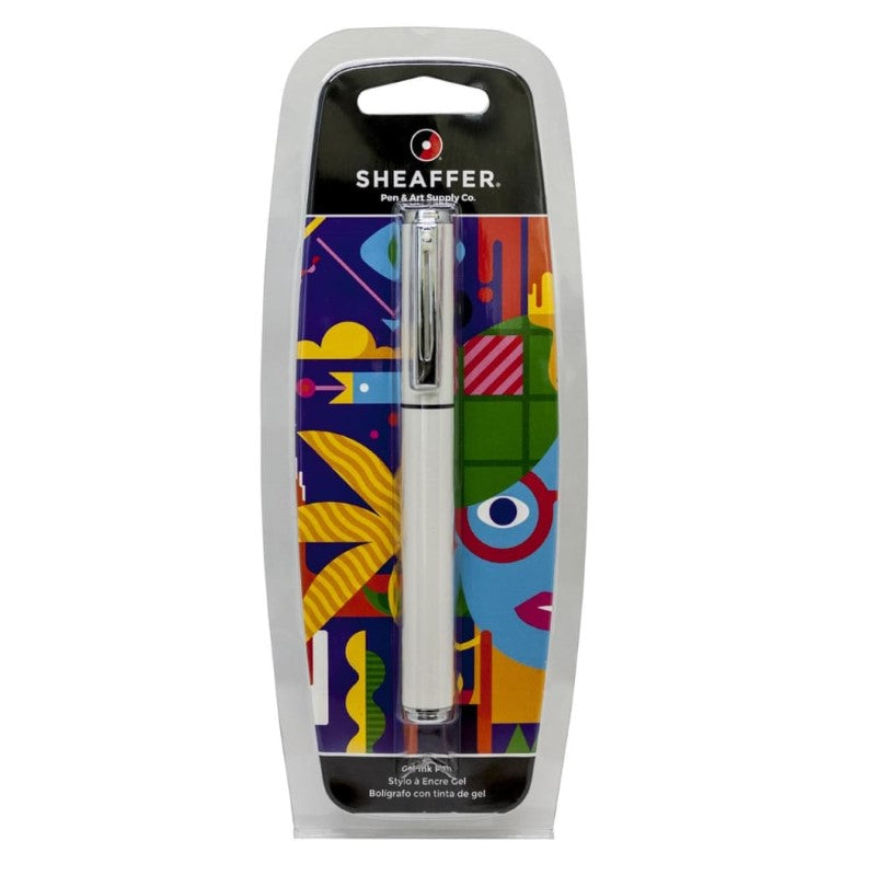 SHEAFFER POP WHITE BALLPOINT PEN HANG SELL