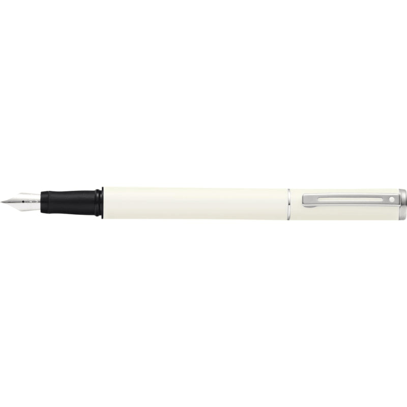 SHEAFFER POP WHITE FOUNTAIN MEDIUM FOUNTAIN PEN HANG SELL