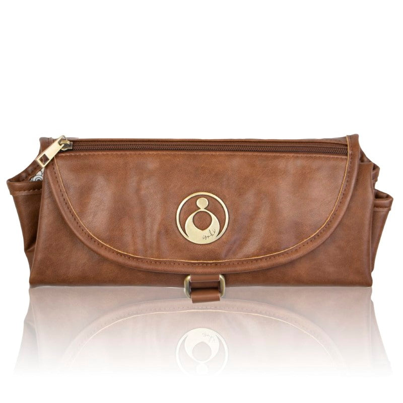 ISOKI CHANGE MAT CLUTCH REDWOOD BROWN