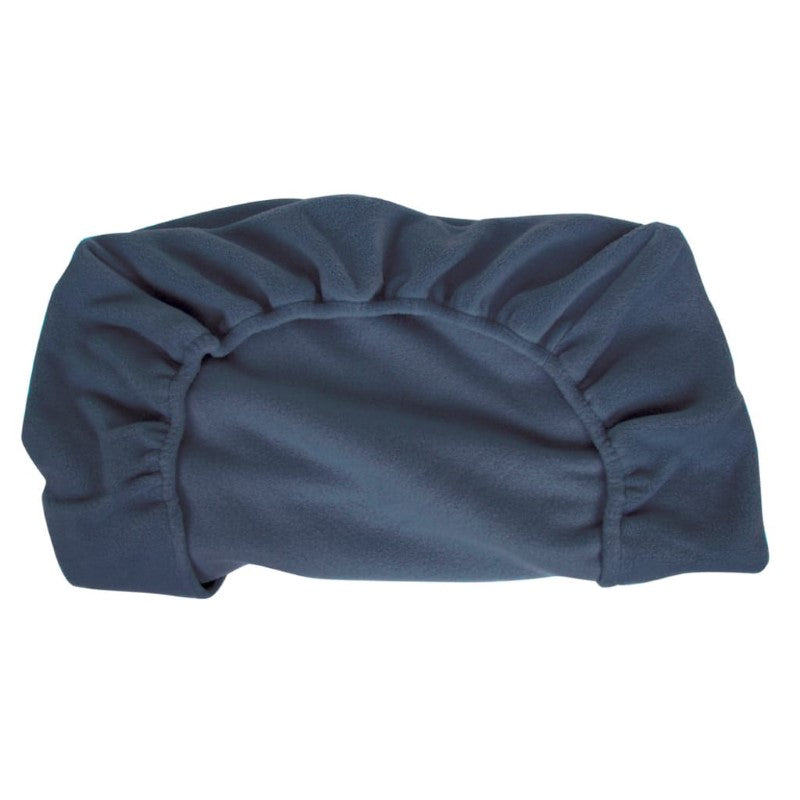 SILLY BILLYZ COT SHEET NAVY FITTED POLA FLEECE
