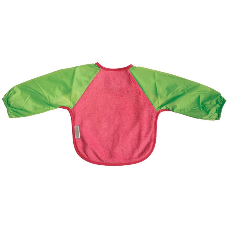 SILLY BILLYZ FLEECE SMALL L/S BIB CERISE/LIME