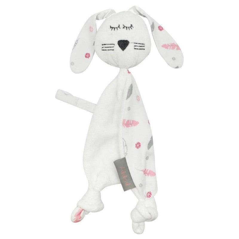 SILLY BILLYZ JERSEY SNUGGYPOP RABBIT PINK SPOT