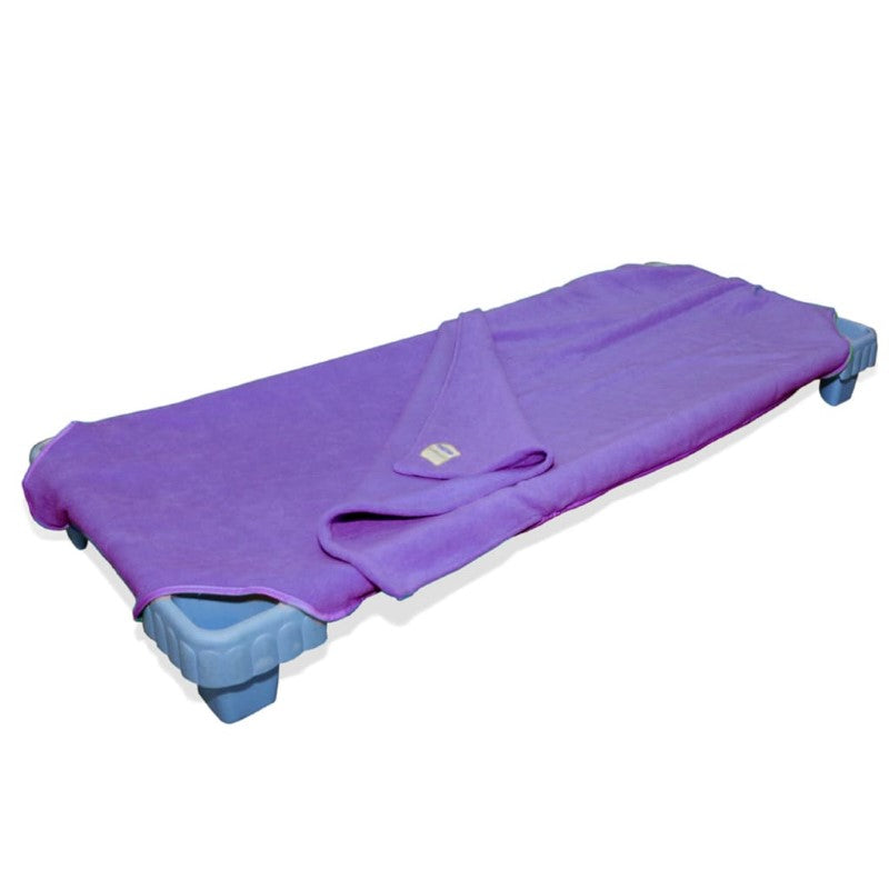 SILLY BILLYZ STACKER BED 1PCE COMBO LILAC POLA FLEECE