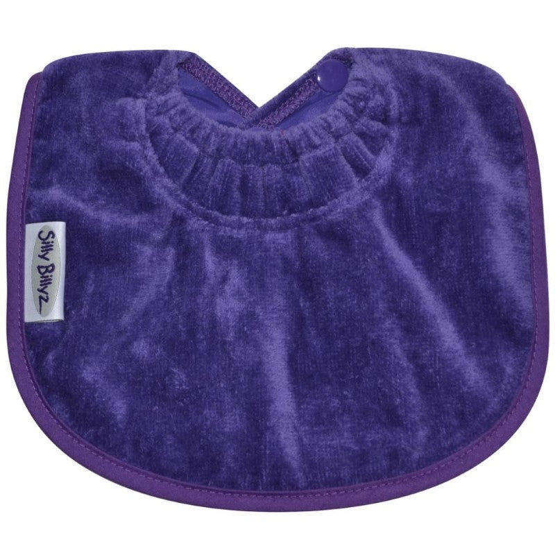 SILLY BILLYZ TOWEL BIBLET PURPLE