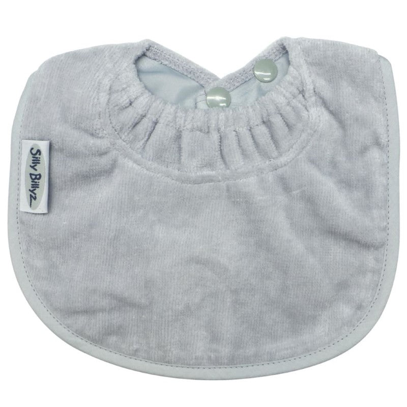 SILLY BILLYZ TOWEL BIBLET SILVER