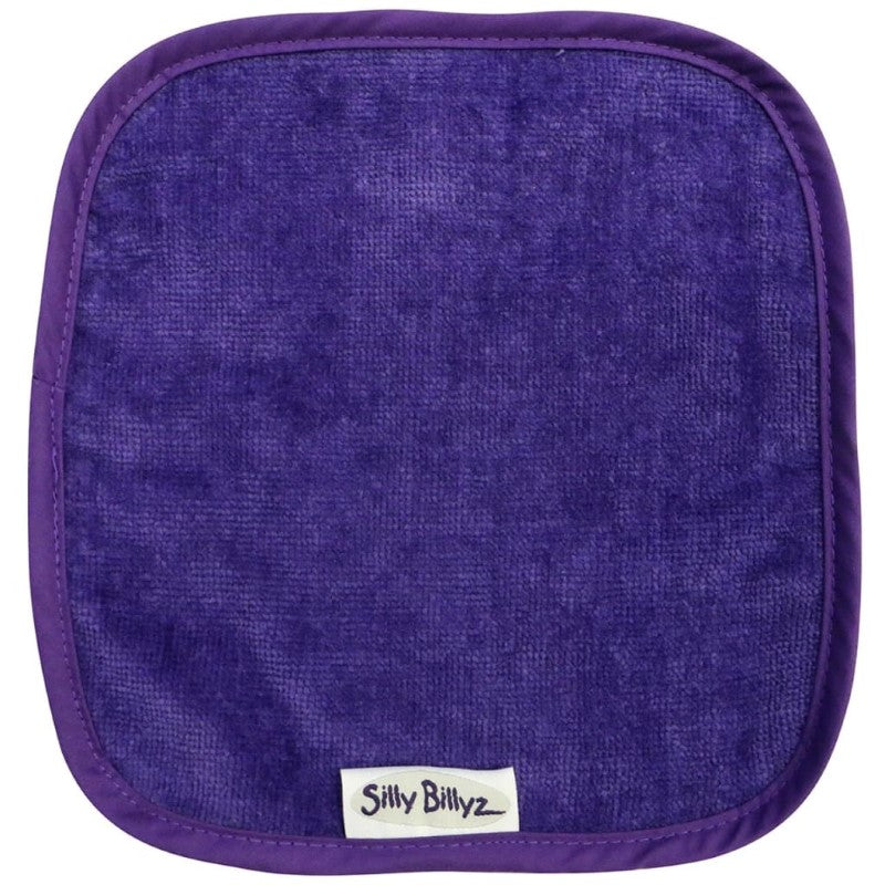 SILLY BILLYZ TOWEL FACE CLOTH PURPLE