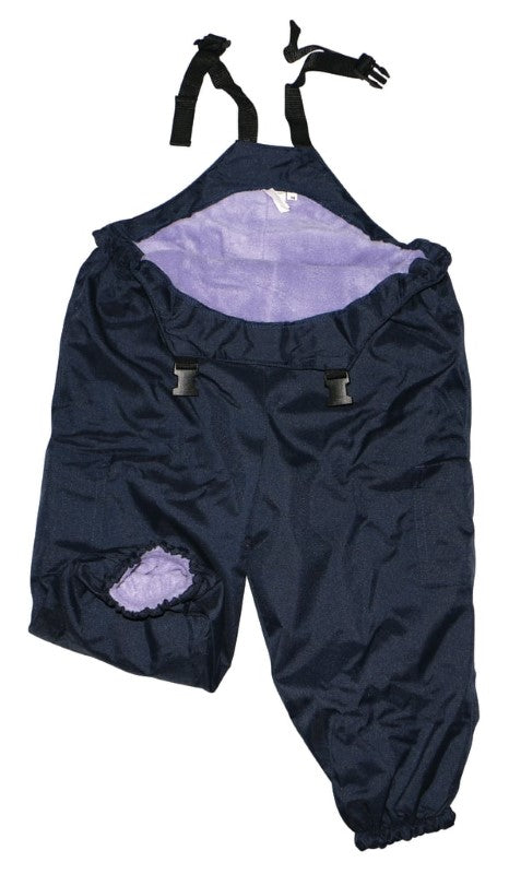 SILLY BILLYZ WATERPROOF OVERALL LILAC/NAVY X-LGE