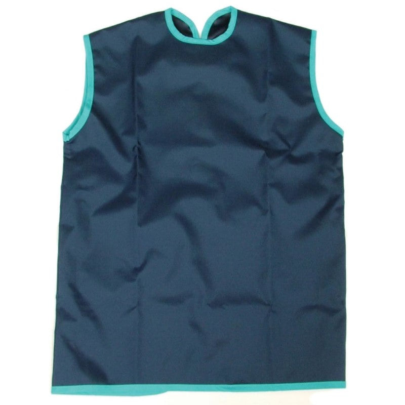 SILLY BILLYZ W/PRF PAINT APRON NO SLEEVES NAVY 3YRS +