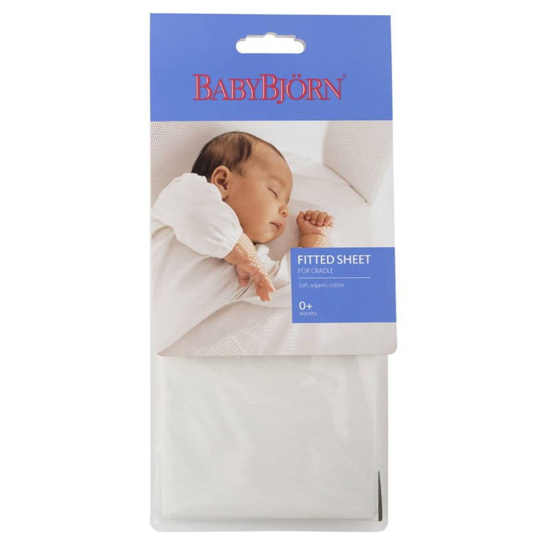 BABY BJORN FITTED SHEET FOR CRADLE BASSINET
