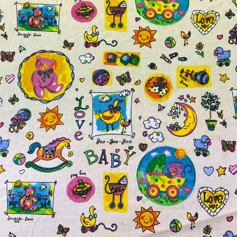 SILLY BILLYZ TABLECLOTH 120CM ROUND BABY