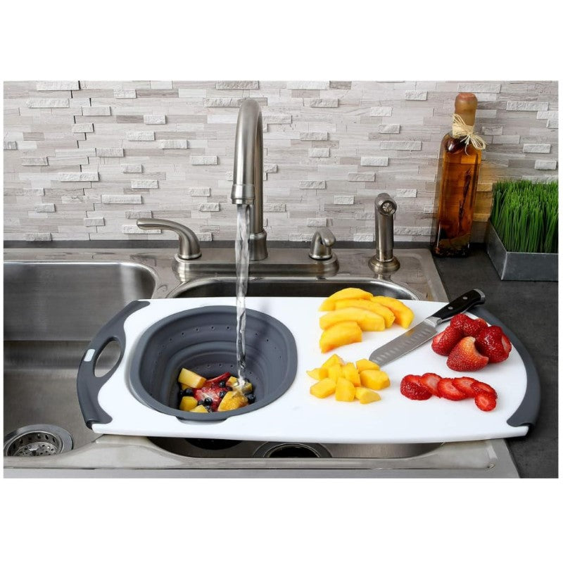 GRIPBOARD & STRAINER GREY