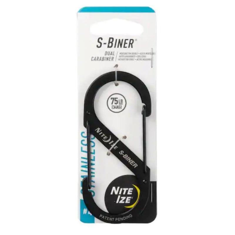 NITE IZE S-BINER SIZE 4 BLACK