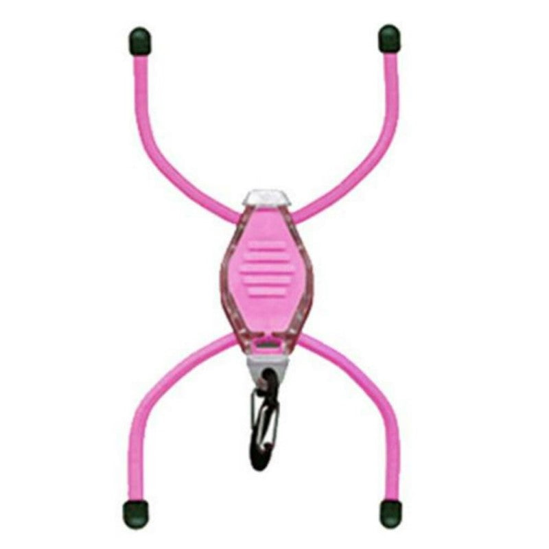 NITE IZE BUGLIT CLEAR/PINK/BLK FEET