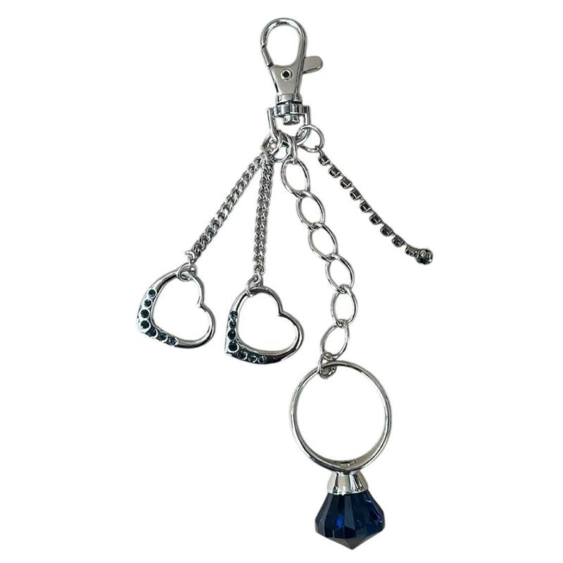 GDESIGN GD SAPPHIRE KEYCHARM DANGLE