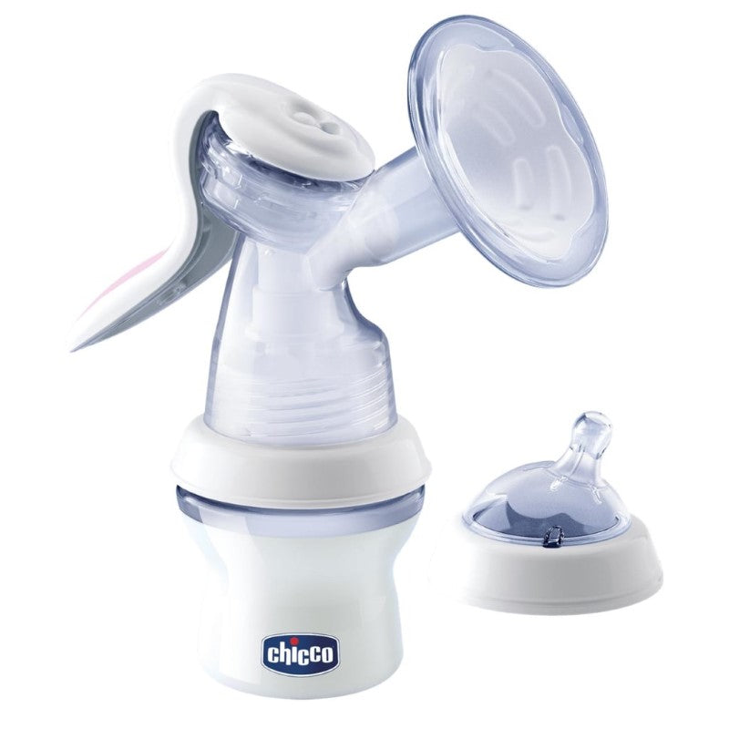 CHICCO BREAST PUMP: MANUAL - NATURAL FEELING