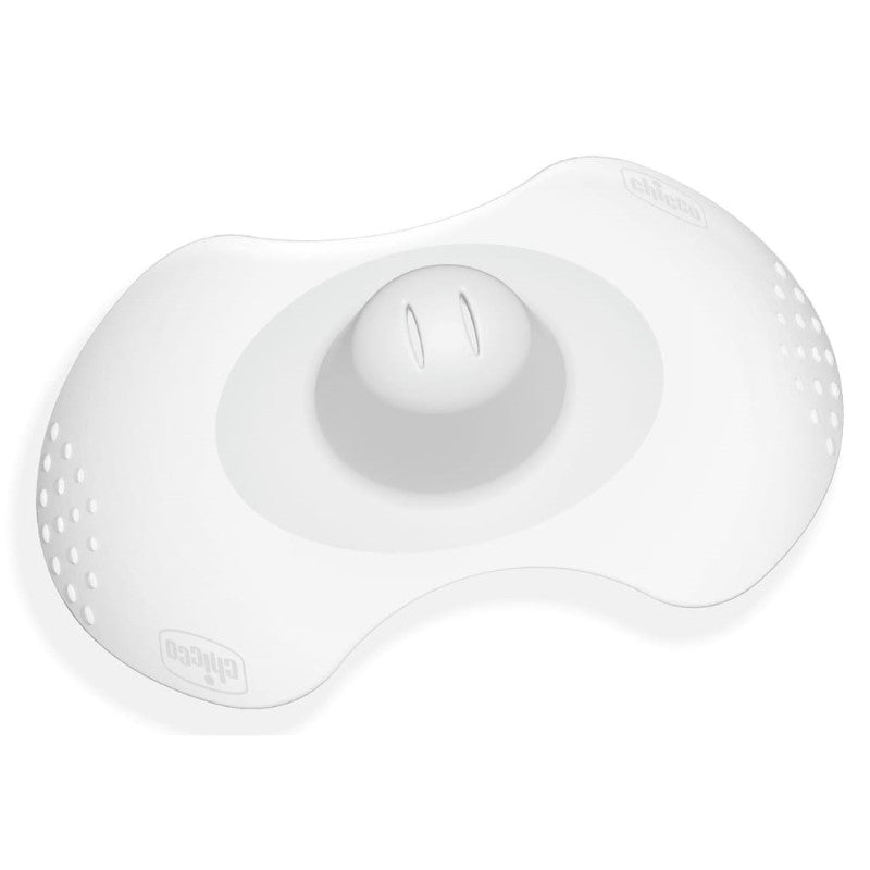 CHICCO SELECT ITEM 370 NIPPLE SHIELD: SILICONE - 2PK SMALL+MEDIUM