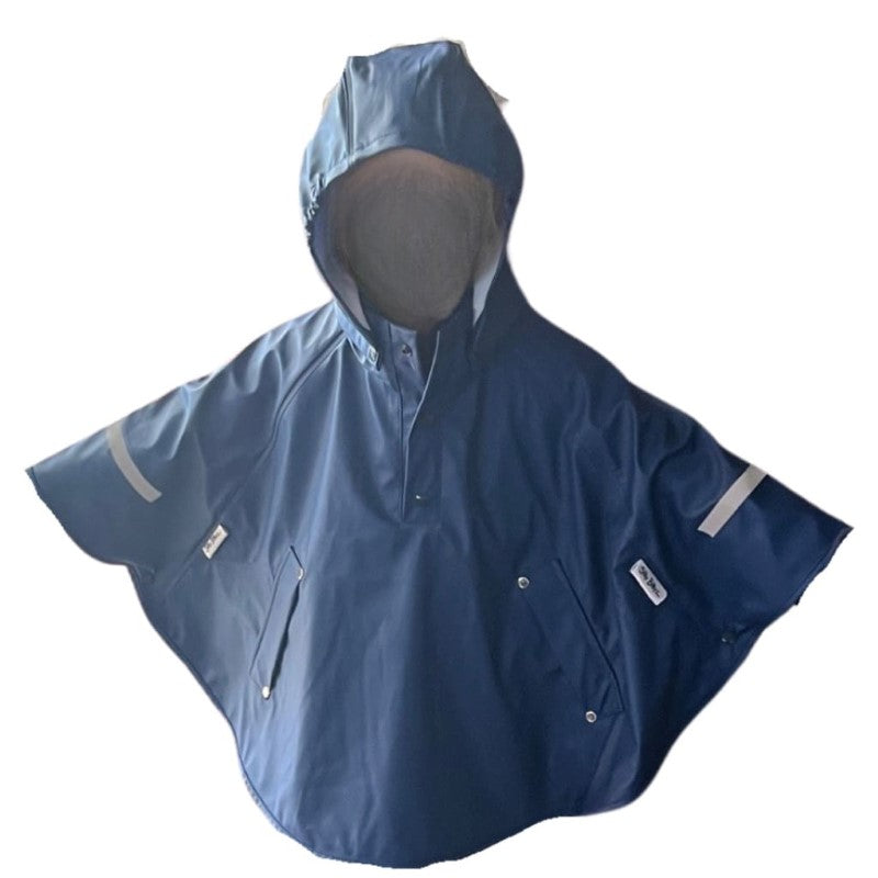 SILLY BILLYZ WET WEATHER PONCHO NAVY