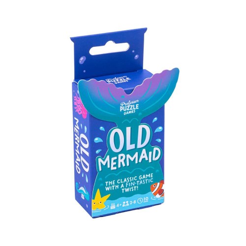 Card Game - Professor Puzzle Old Mermaid