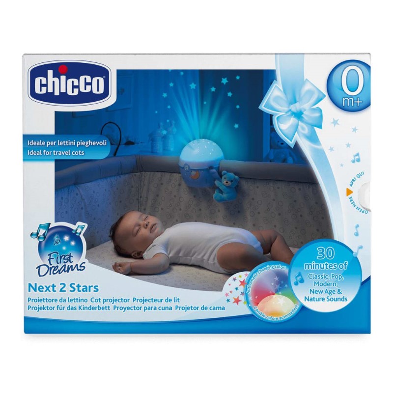 CHICCO NEXT2STARS PROJECTOR BLUE