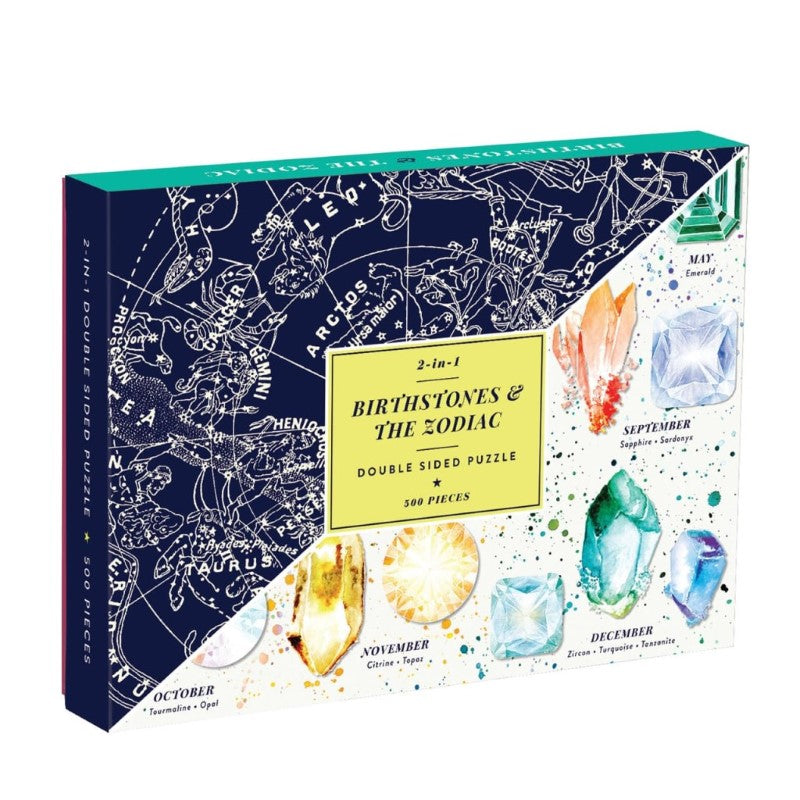 PUZ BIRTHSTONES & ZODIAC 2-SIDED