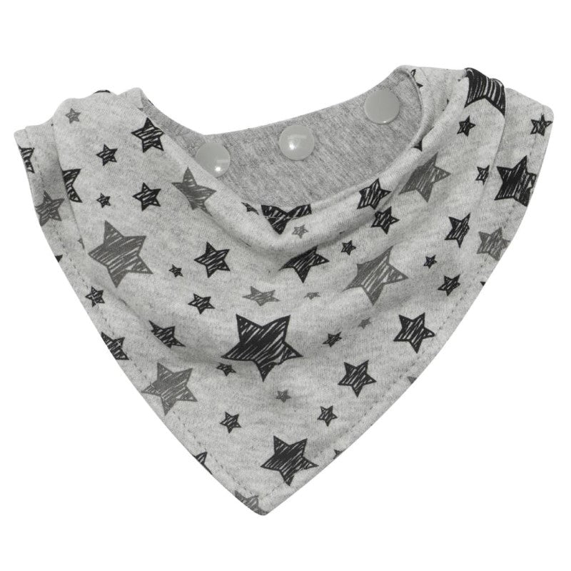 SILLY BILLYZ JERSEY BANDANA GREY STARS