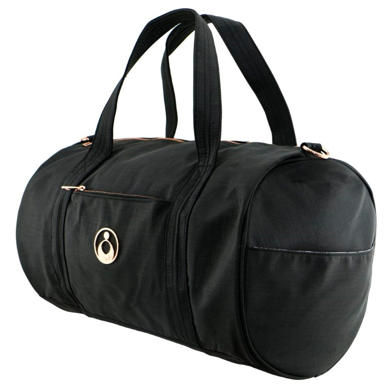 ISOKI KINGSTON DUFFLE BAG BLACK NYLON