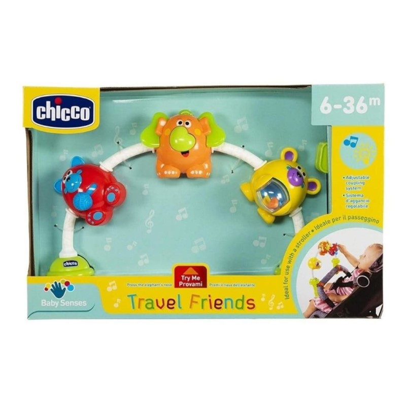 CHICCO TRAVEL FRIENDS STROLLER TOY
