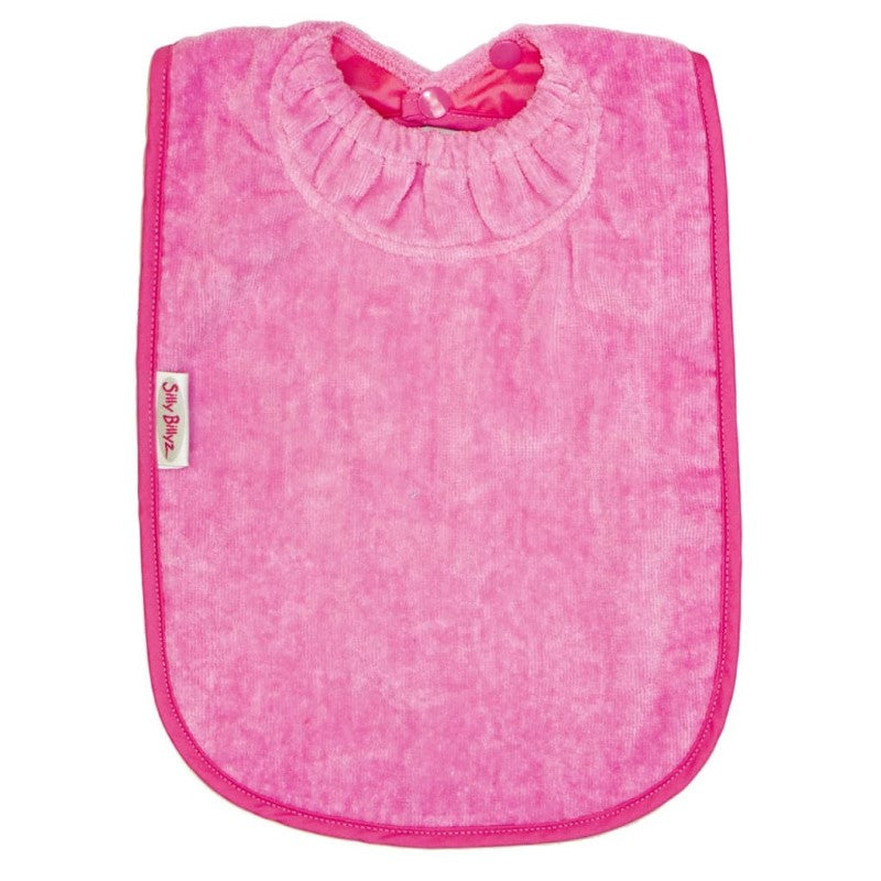SILLY BILLYZ TOWEL XL BIB CERISE