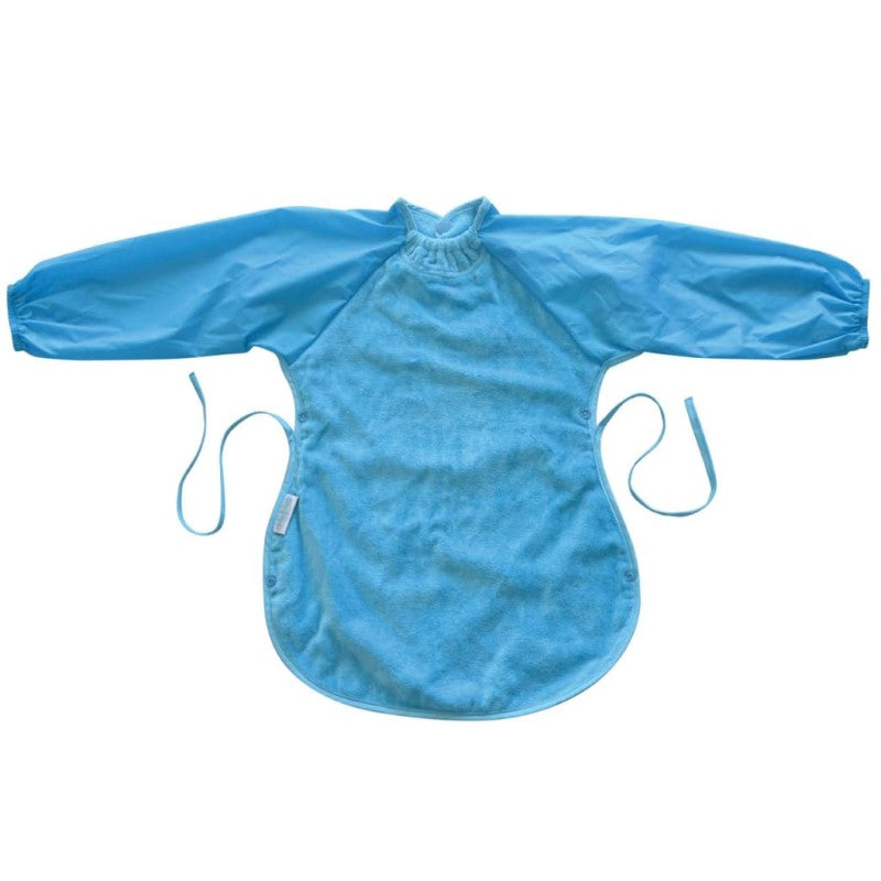 SILLY BILLYZ TOWEL MESSY EATER BIB AQUA