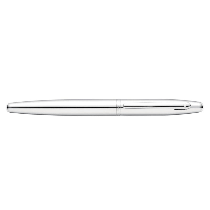SHEAFFER® VFM 9421 POLISHED CHROME FOUNTAIN PEN WITH CHROME TRIM - FINE