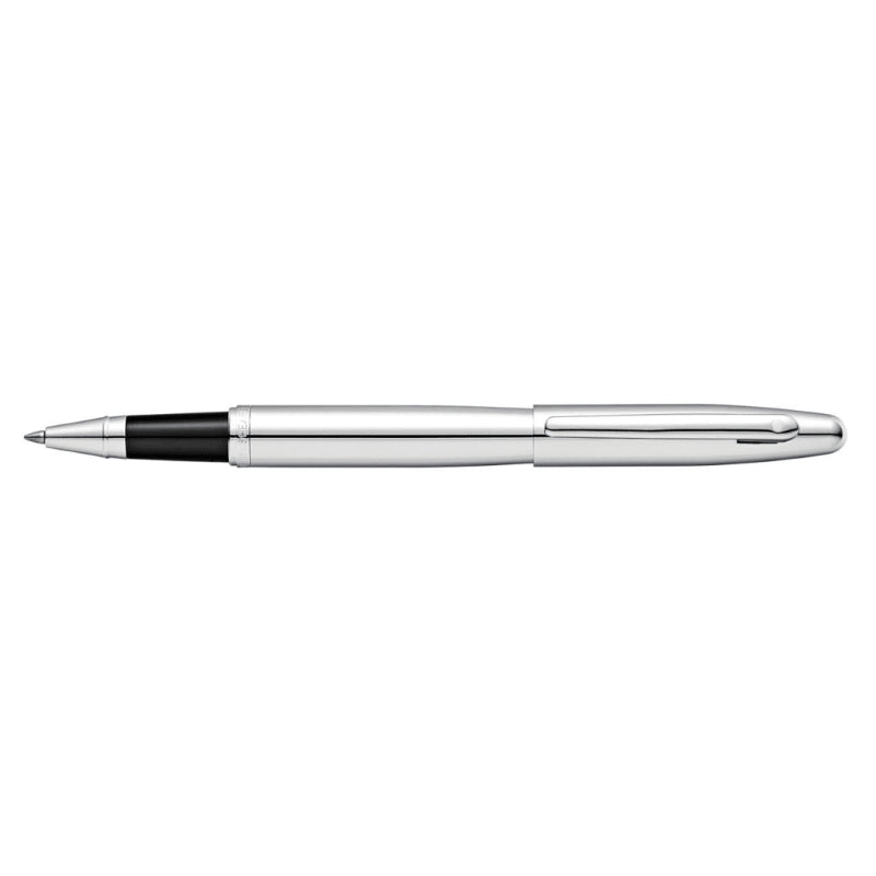 SHEAFFER® VFM 9421 POLISHED CHROME ROLLERBALL PEN WITH CHROME TRIM
