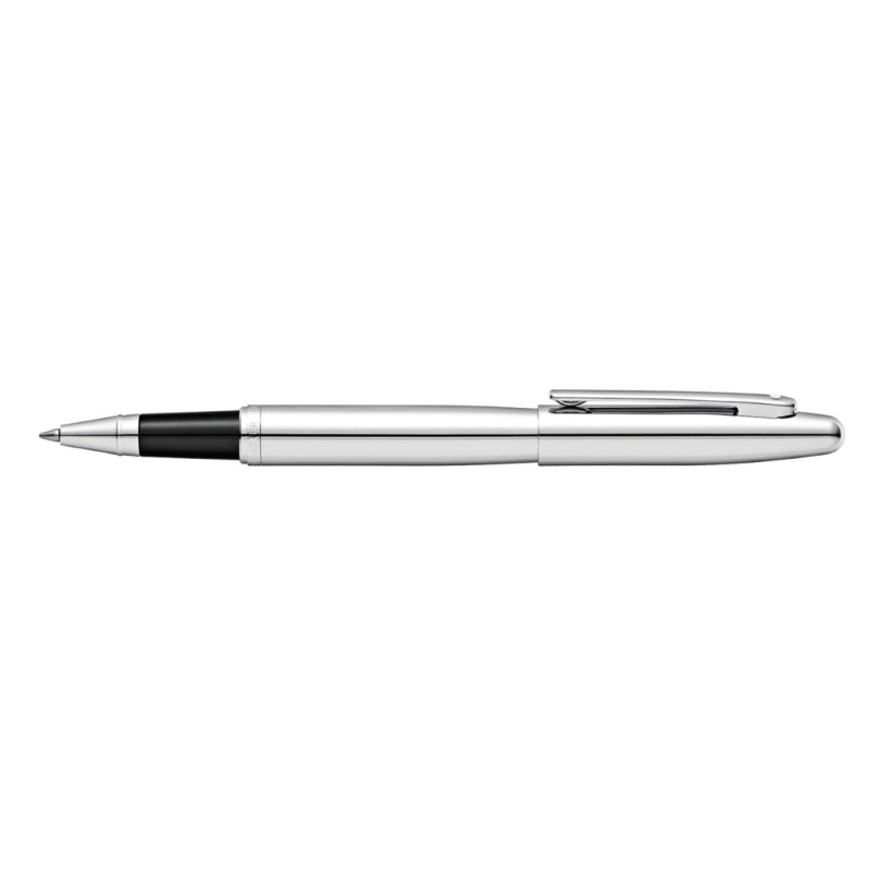 SHEAFFER® VFM 9421 POLISHED CHROME ROLLERBALL PEN WITH CHROME TRIM
