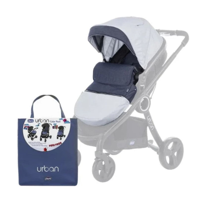 CHICCO URBAN STROLLER COLOUR PACK - DENIM
