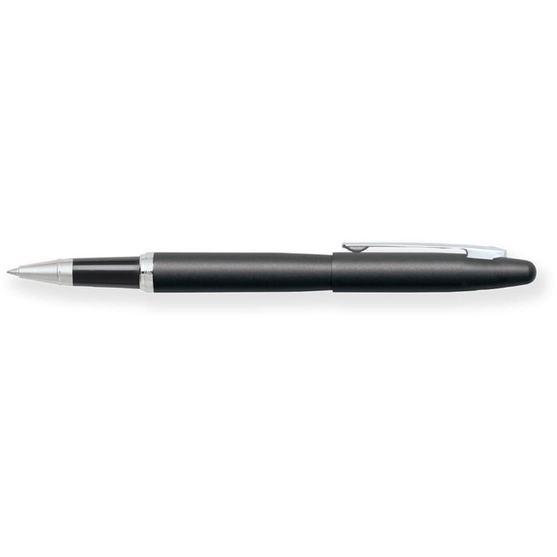 SHEAFFER® VFM 9405 MATTE BLACK ROLLERBALL PEN WITH CHROME TRIM