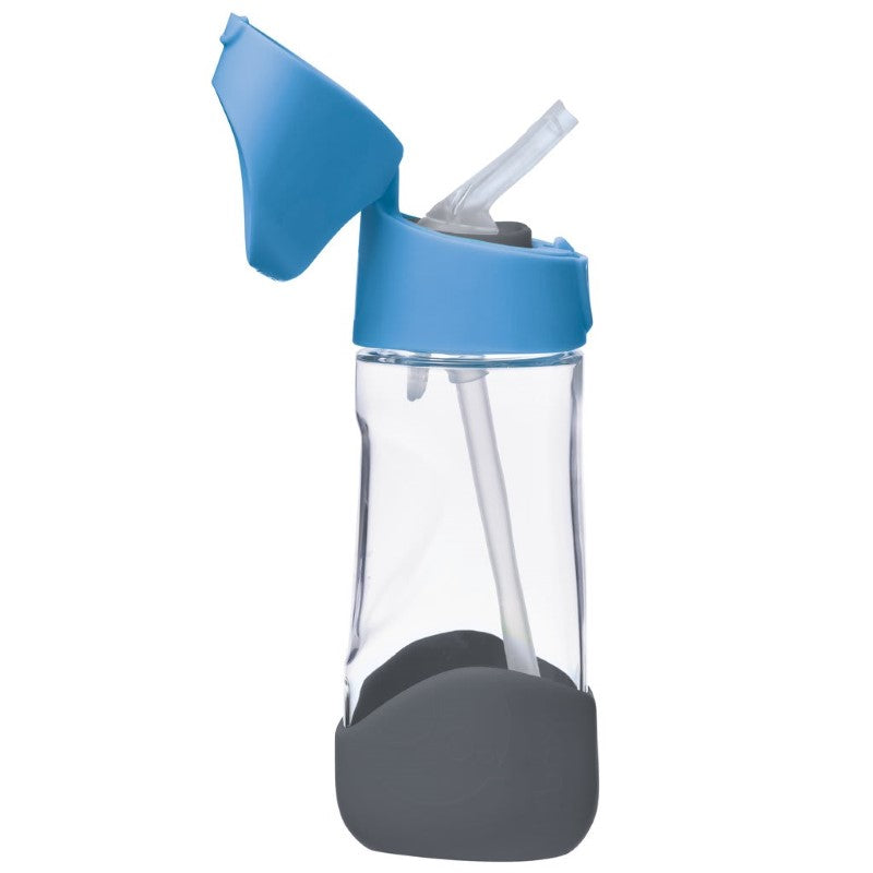 B.BOX DRINK BOTTLE TRITAN 450 BLUE SLATE