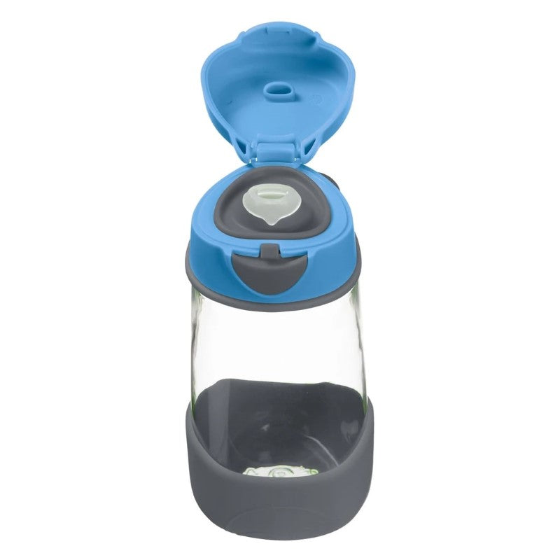 B.BOX SPOUT BOTTLE 450ML BLUE SLATE