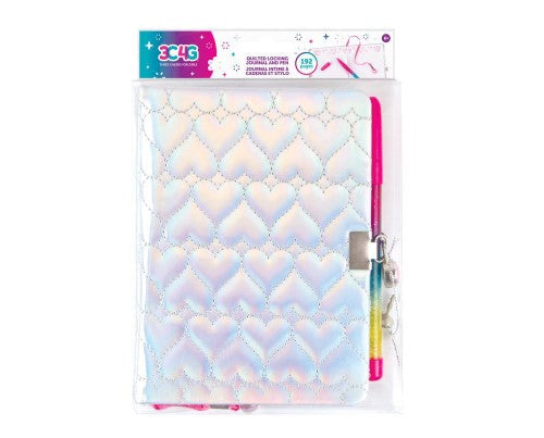 Locking Journal and Pen - 3C4G Quilted