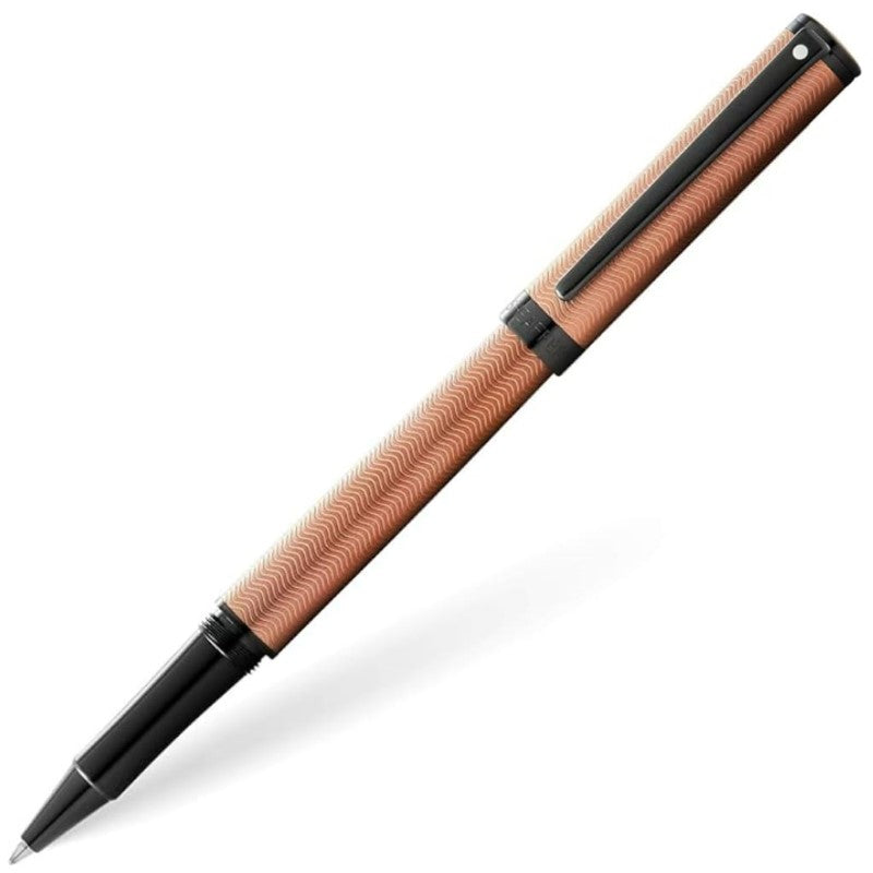 SHEAFFER INTENSITY ENGRVD BRONZE/BLACK TRIM ROLLERBALL PEN