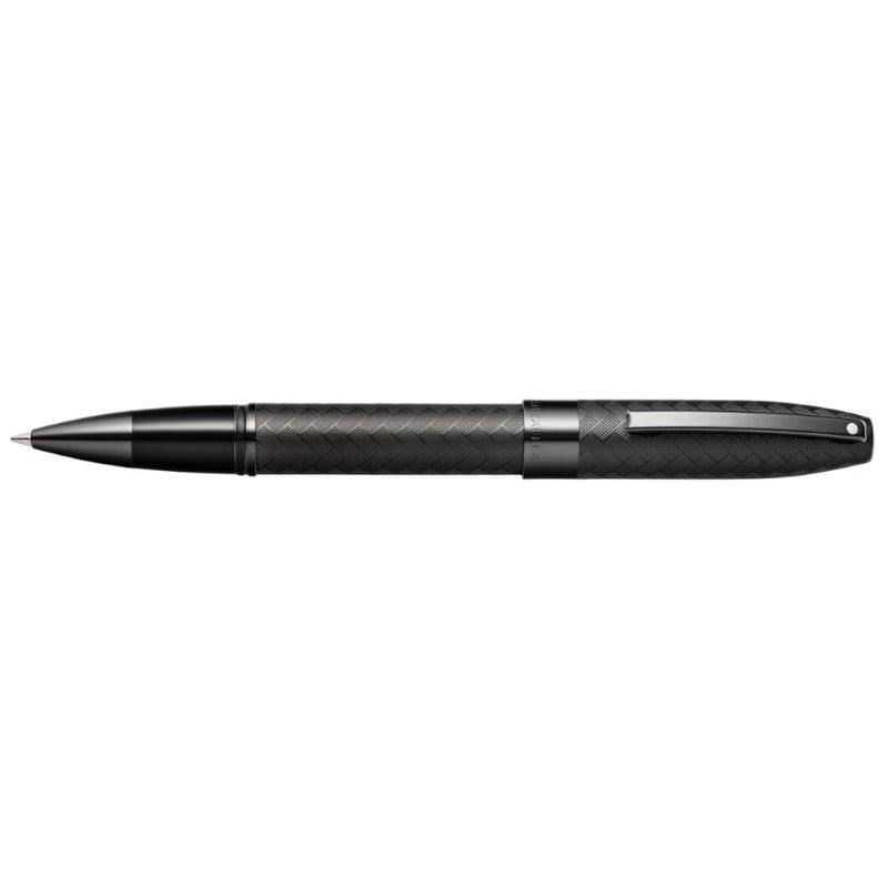 SHEAFFER LAGACY MATTE BLACK CHEVRON PATTERN ROLLERBALL PEN